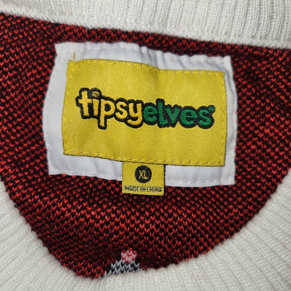 Men's Reindeer Menage a Trois Ugly Christmas Sweater - Picture 6 of 10